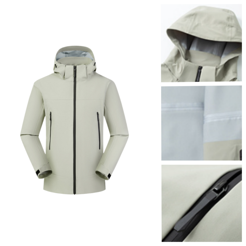 Waterproof Hooded Full Zip Jacket