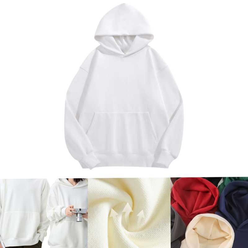 Unisex Fleece Pullover Hooded Sweatshirt