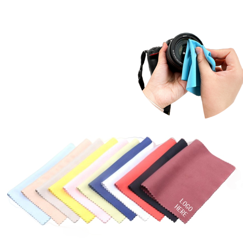 5.9" x 5.9" Custom Microfiber Cleaning Cloth