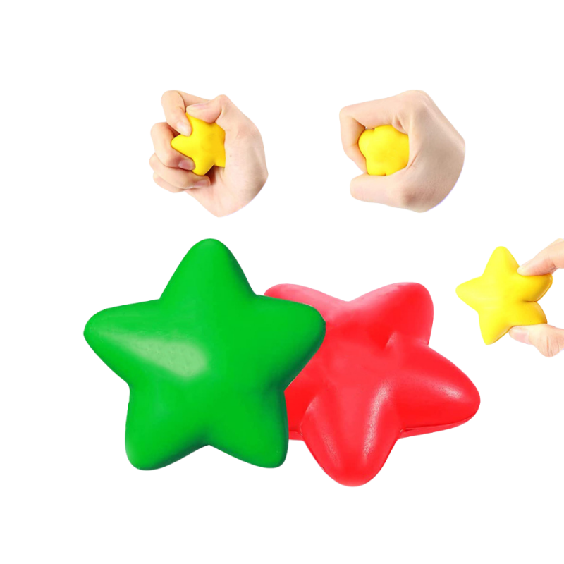 Star Shape Stress Balls