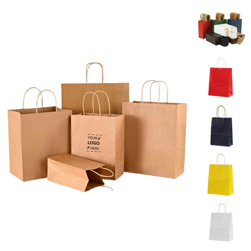 Kraft Paper Tote Bags