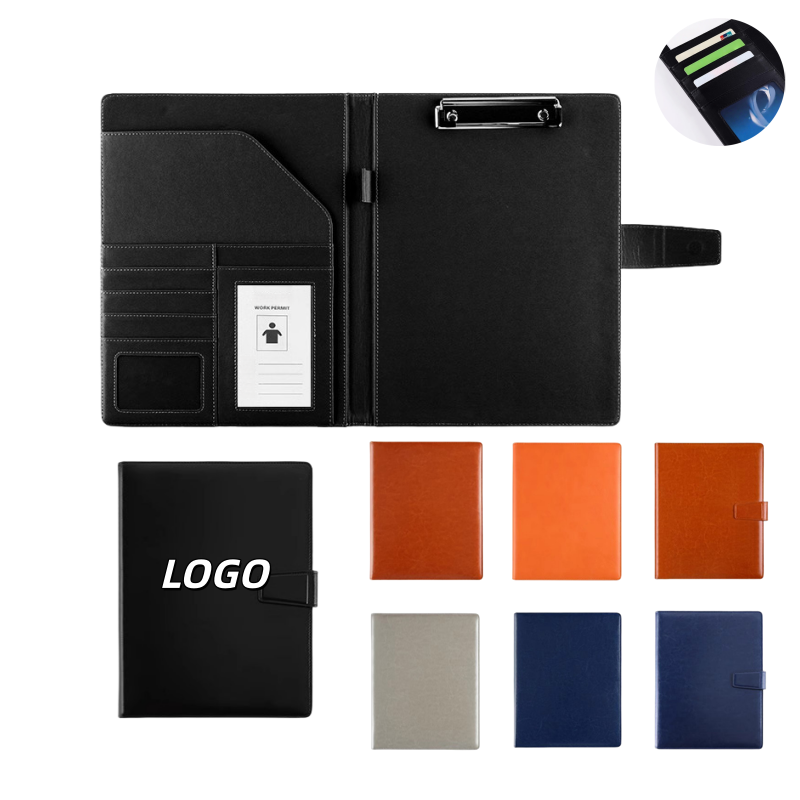 A4 PU Leather Portfolio Business Folder