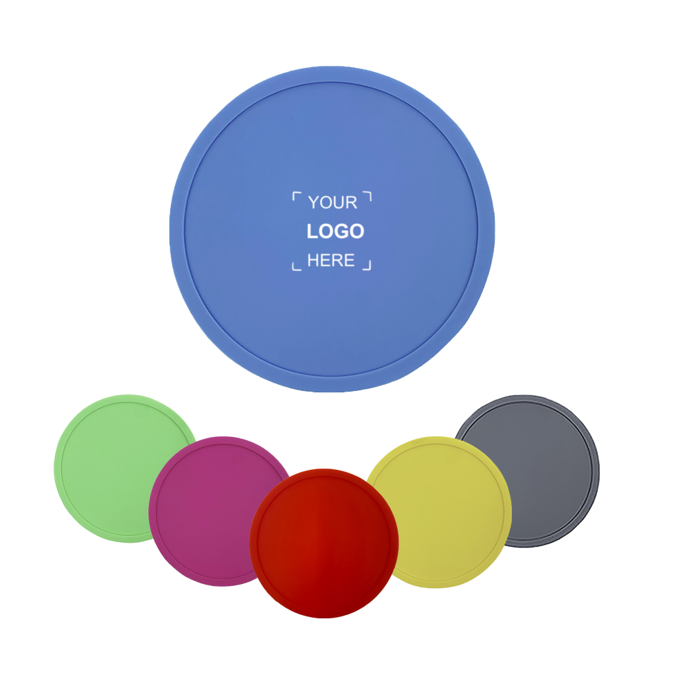 4" Round Silicone Coaster