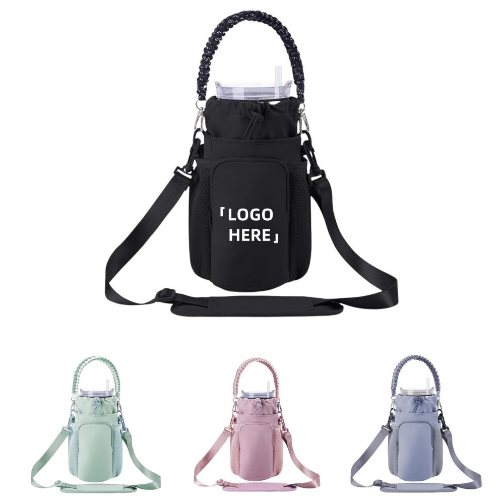 Crossbody Water Bottle Storage Bag
