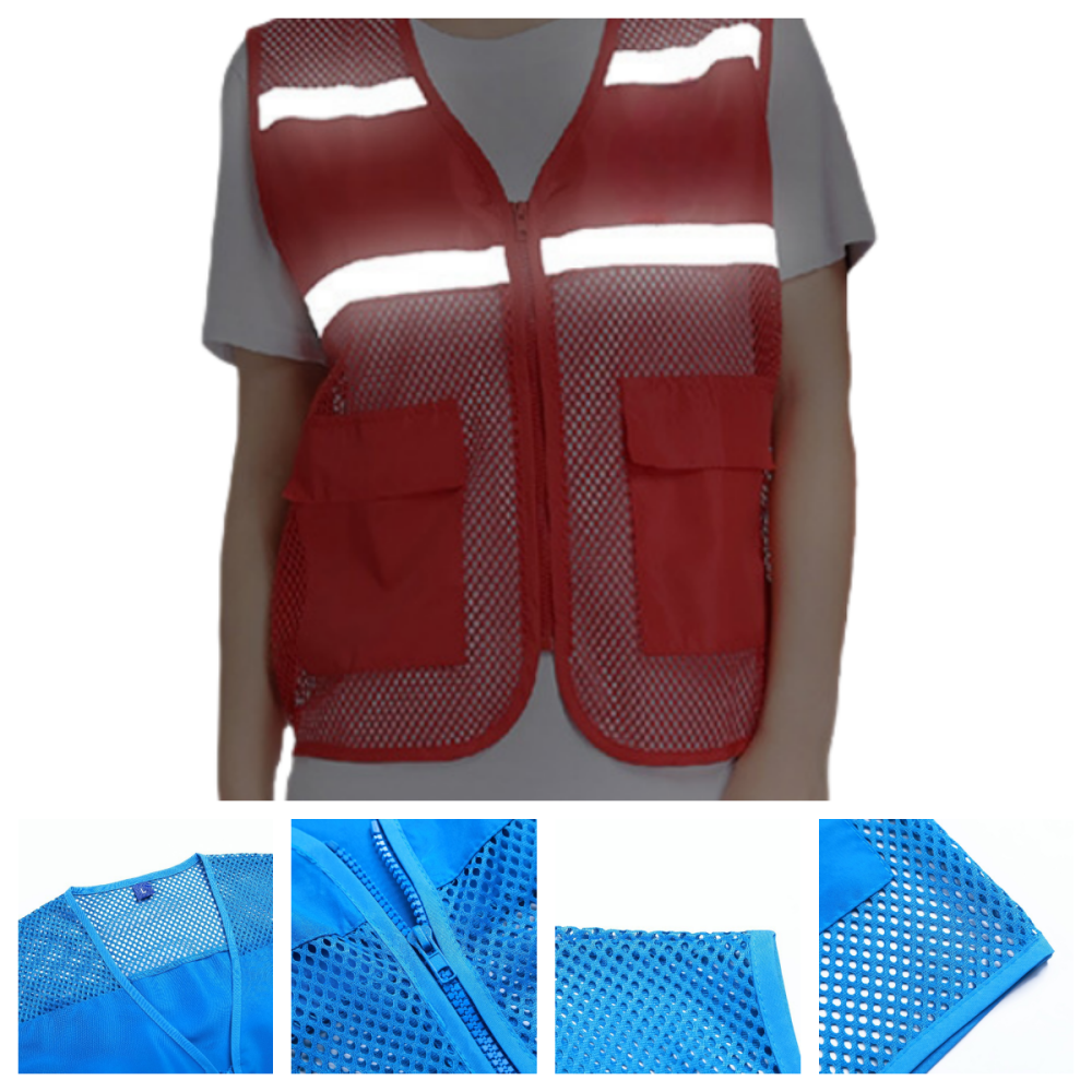 Reflective Volunteer Safety Vest