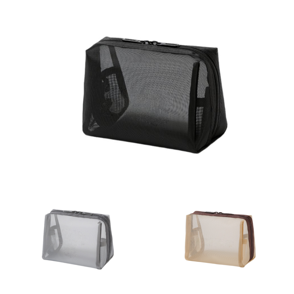Lightweight Mesh Makeup Bags Pouch