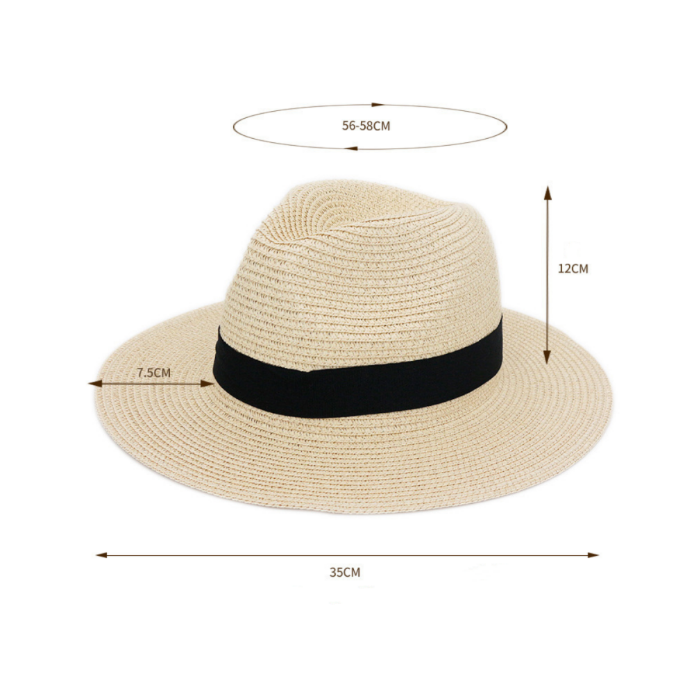 Wide Brim Straw Hat