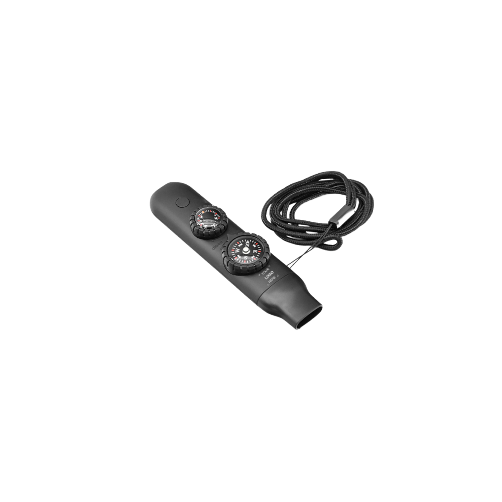 5 in 1 Emergency Whistle with Compass/Flashlight
