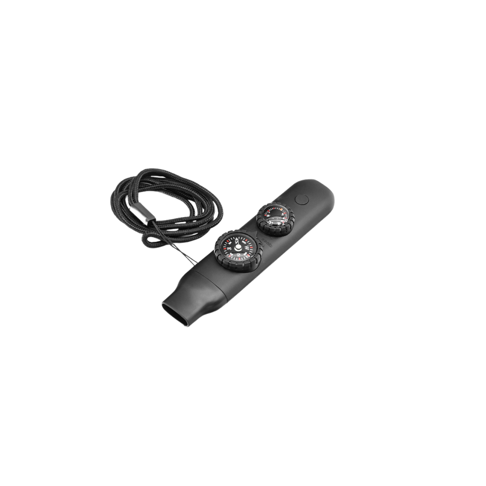 5 in 1 Emergency Whistle with Compass/Flashlight