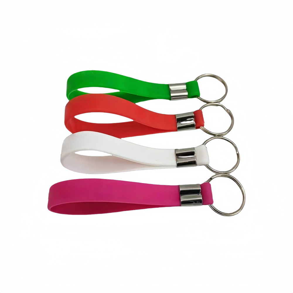Silicone Wristband Keychain