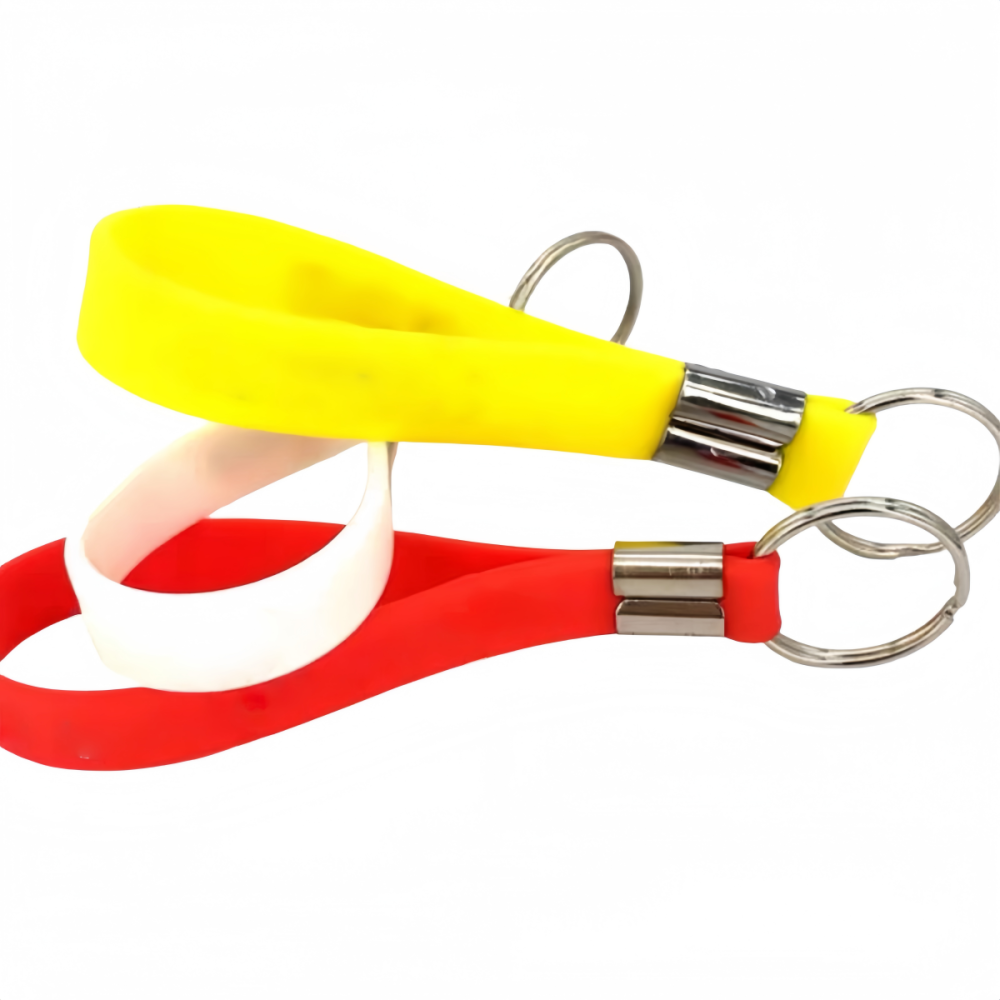 Silicone Wristband Keychain