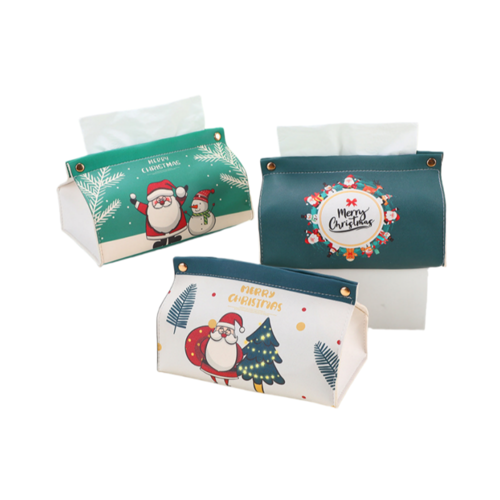 Leather Tissue Box