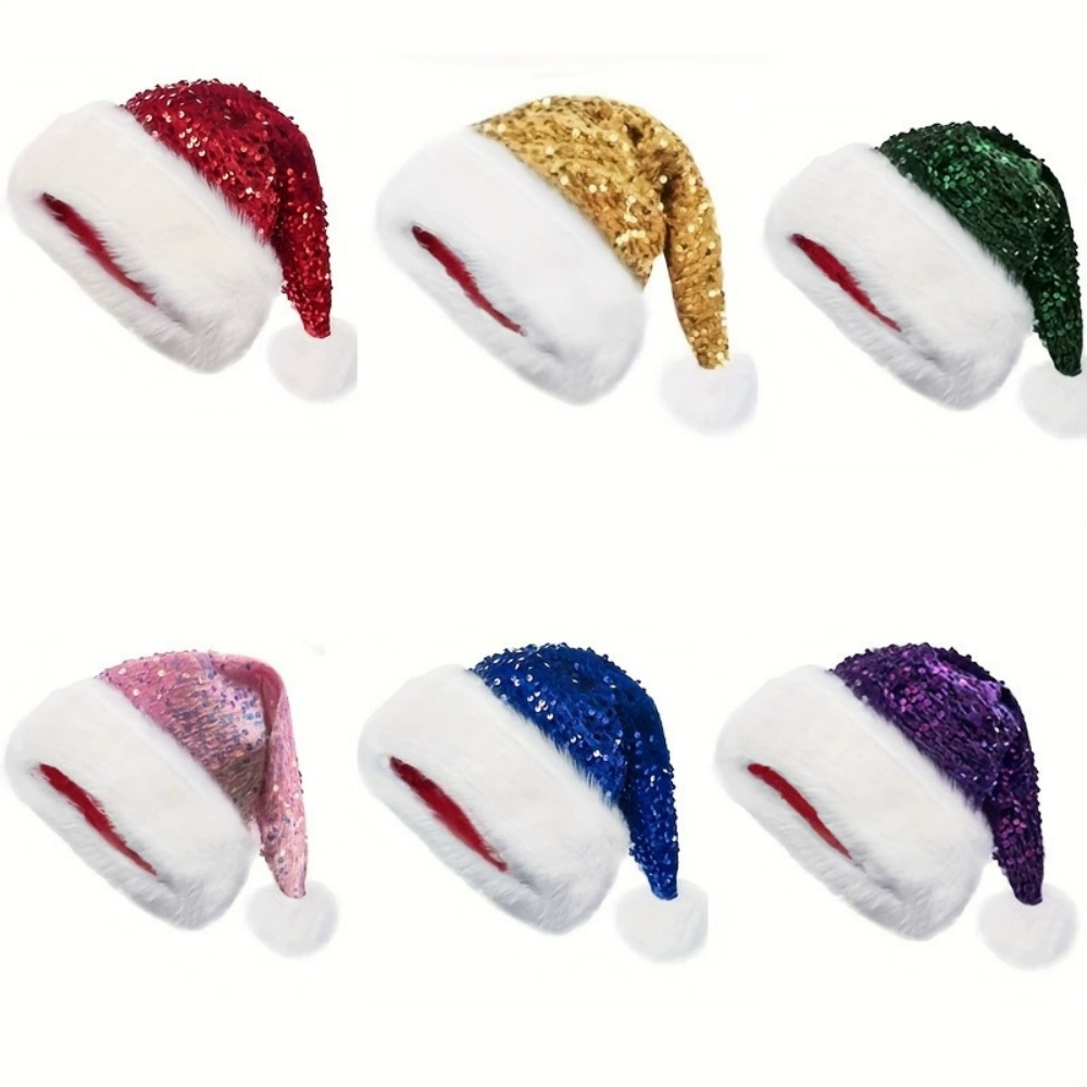 Christmas Sequin Hat