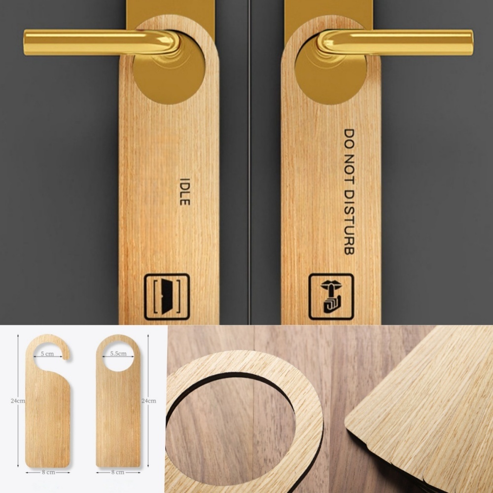 Wooden Door Hanger Sign