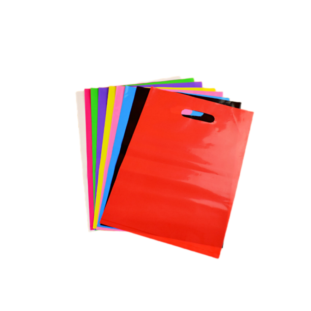 9.84" x 13.78" Plastic Shopping Bag
