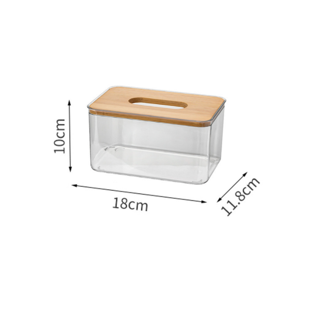 Clear Tissue Box