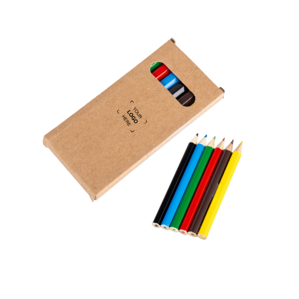 6 Color Wooden Pencil