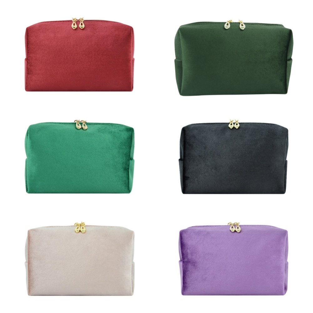 Plush Cosmetic Pouch