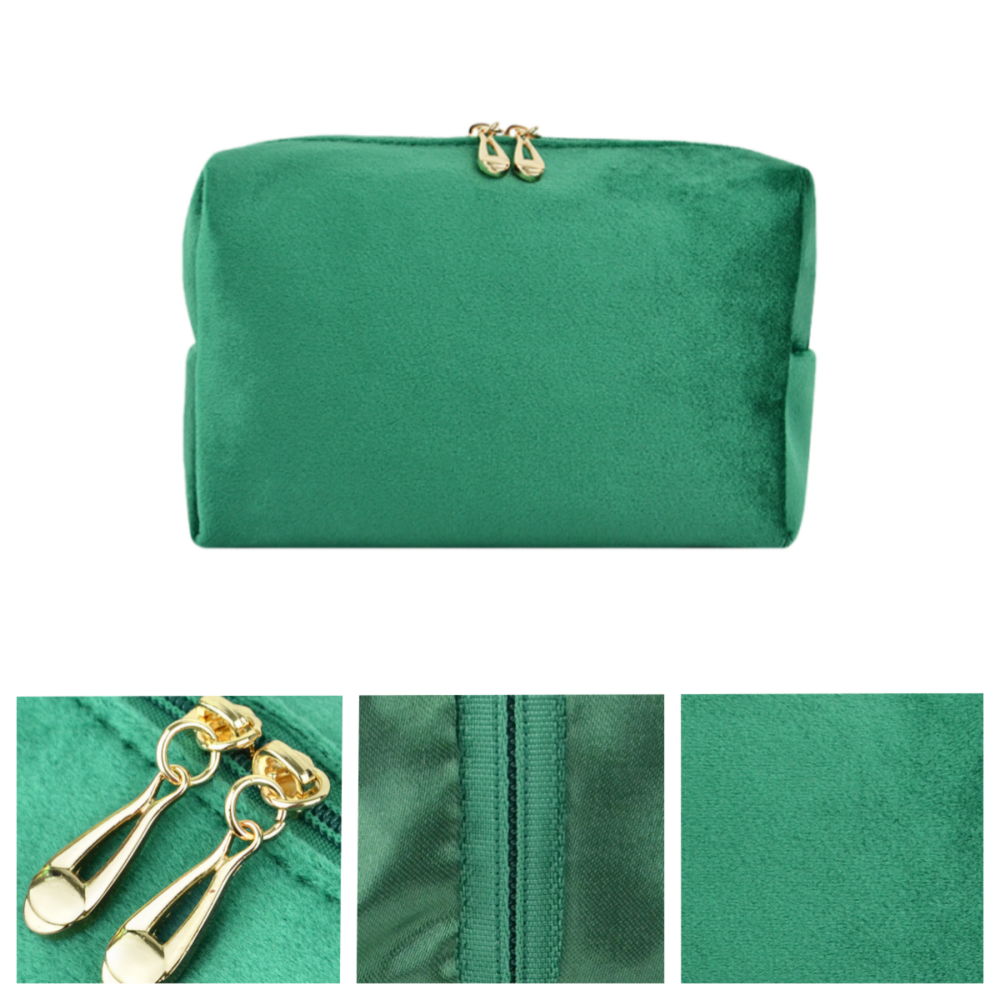 Plush Cosmetic Pouch