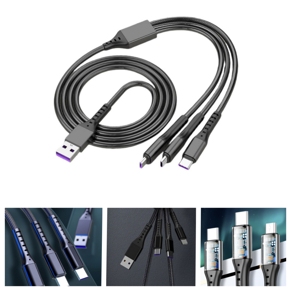 3 in 1 Charging Cable