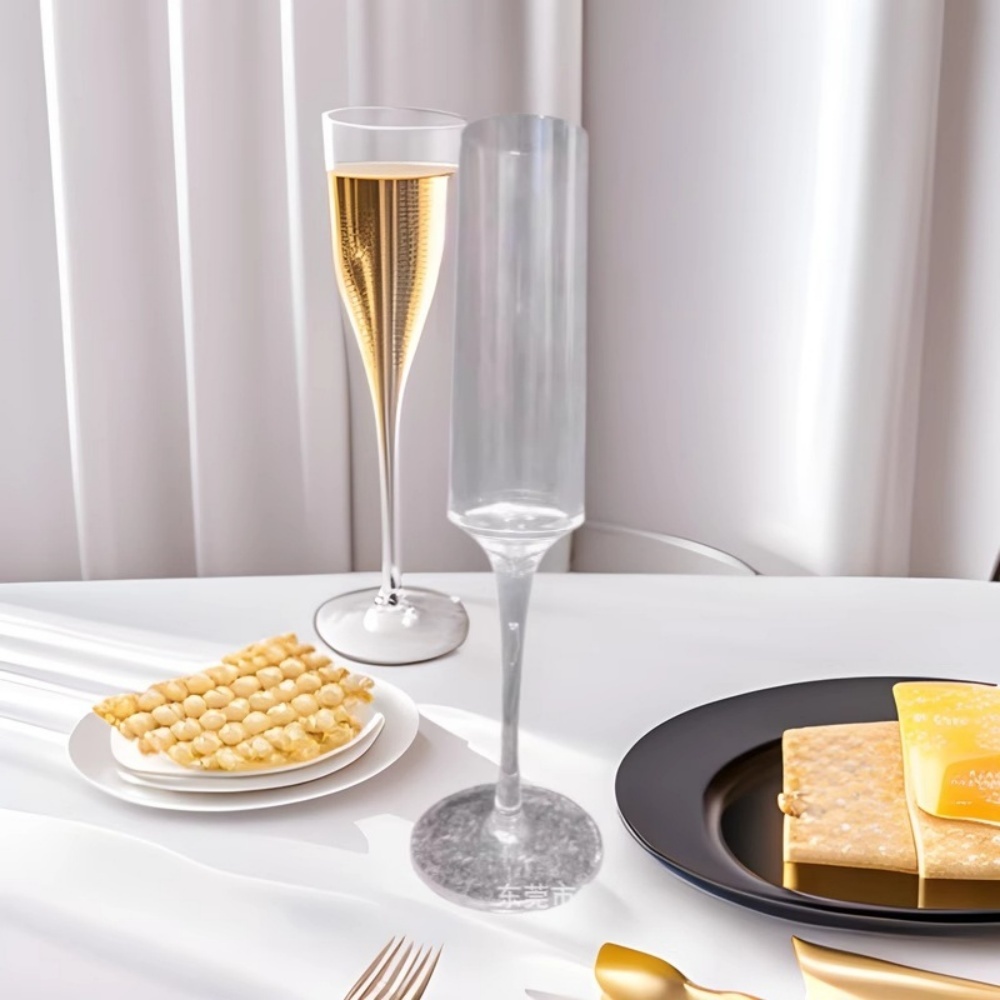 Acrylic Champagne Glass