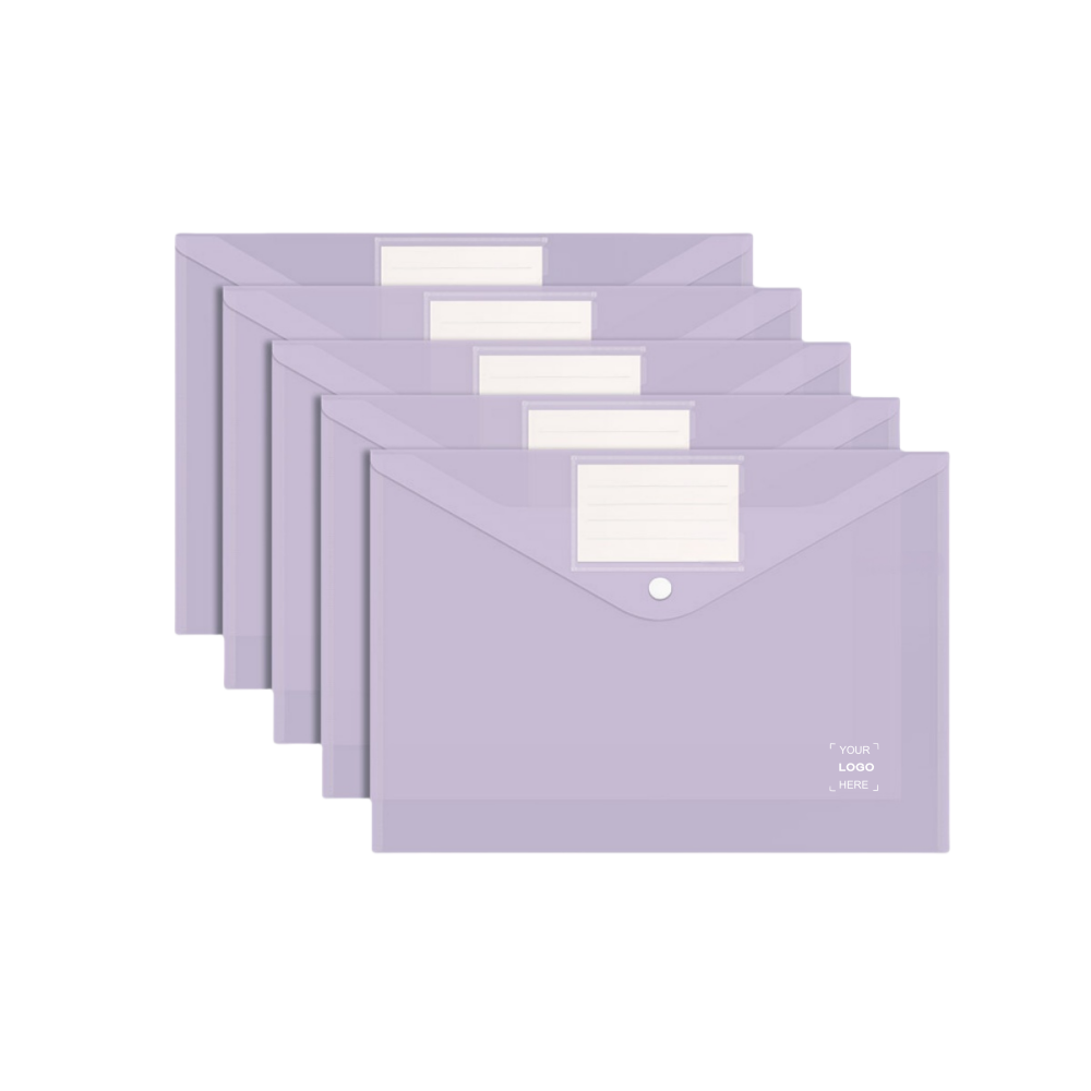 Clear File Organizer with Tab