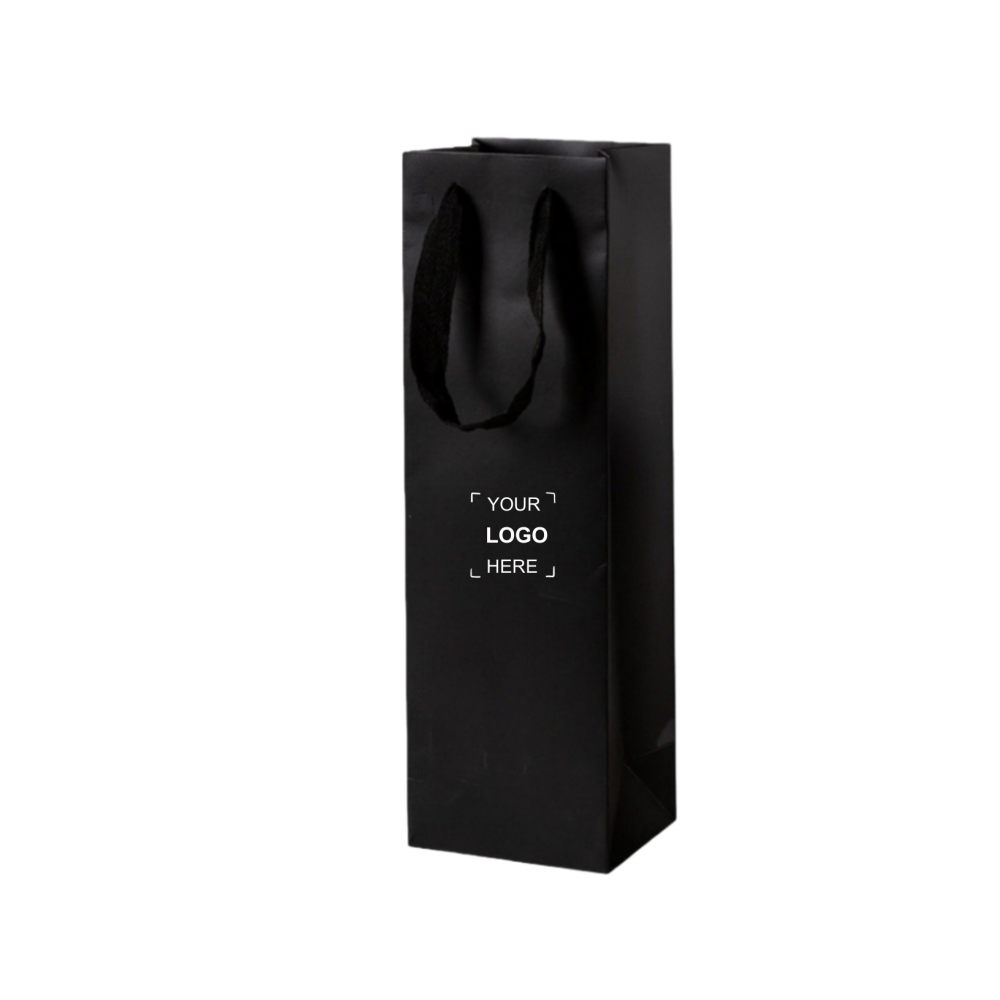 Paper Wine Tote Bag