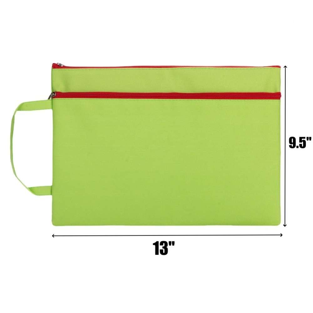 Zippered Document Bag