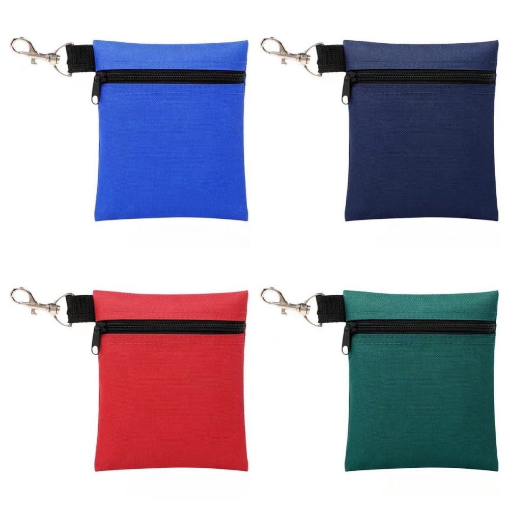 Zippered Golf Ball Bag
