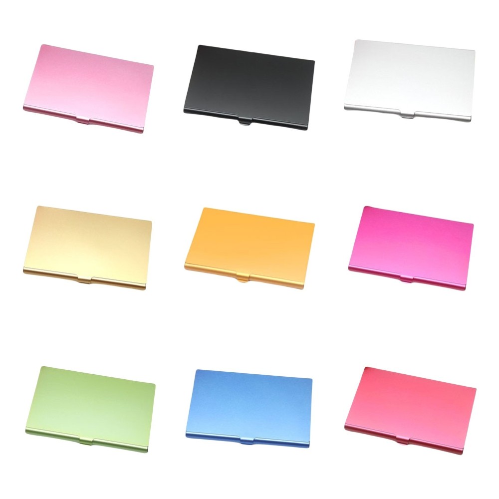 Aluminum Business Card Holder