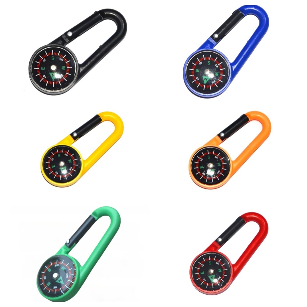 Pocket Compass with Carabiner