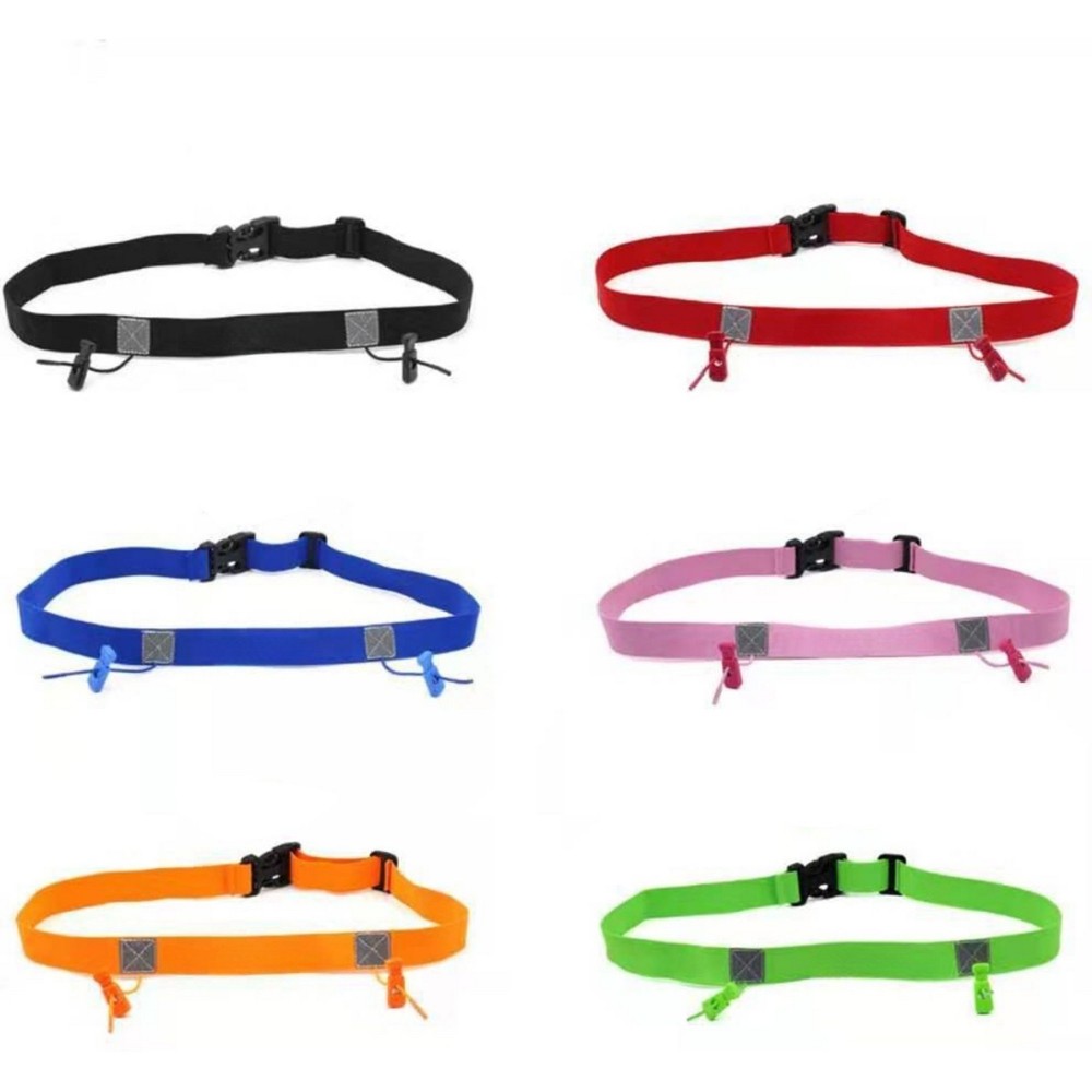 Reflective Race Number Belt