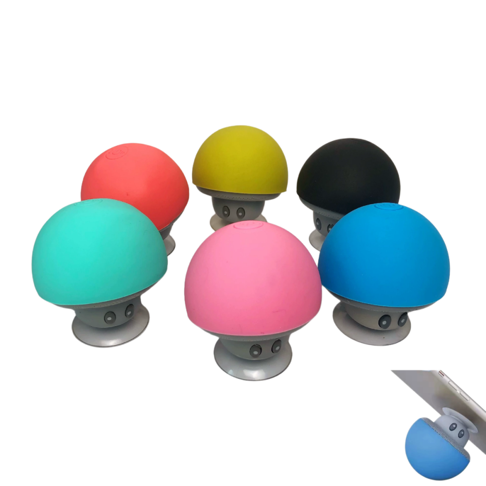 Cute Mushroom Shape Wireless Speaker Phone Stand