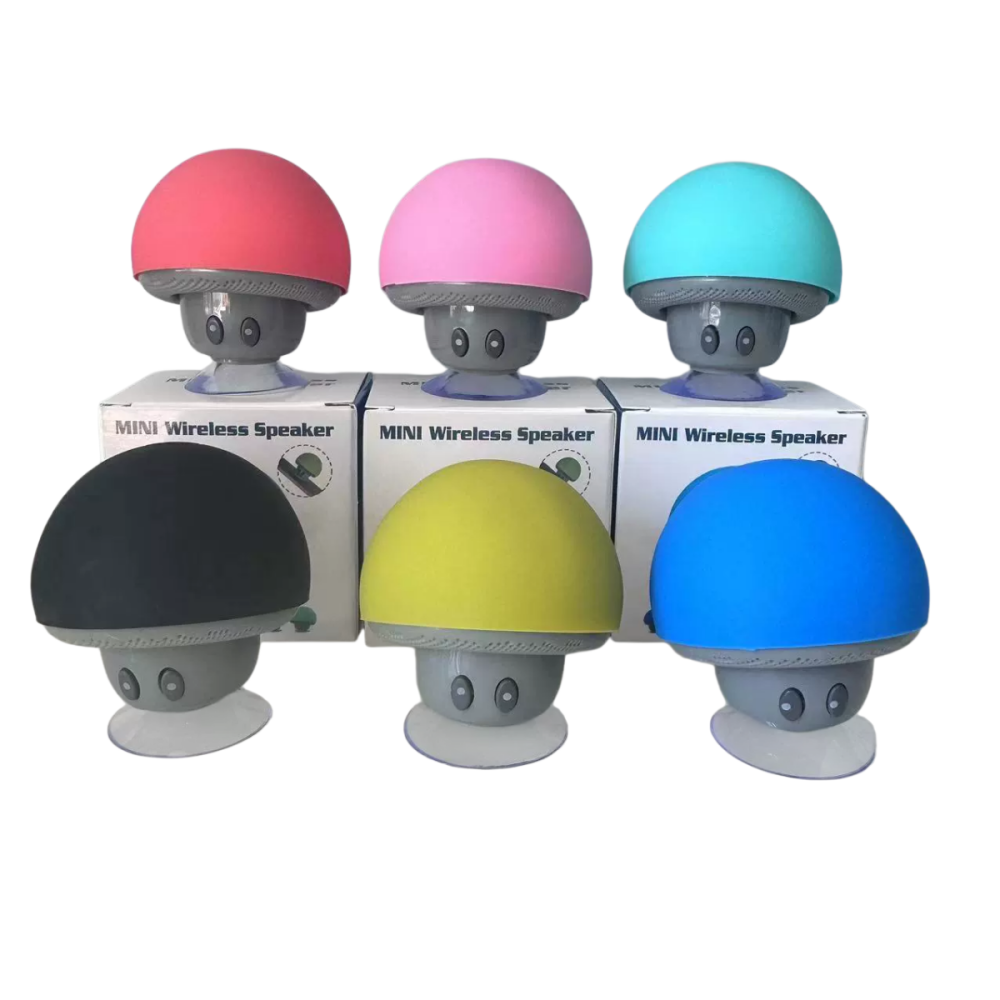 Cute Mushroom Shape Wireless Speaker Phone Stand