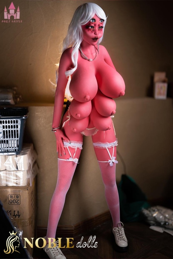 162cm / 5ft3 F-cup Multiple Breasts BBW TPE Sex Doll Winifred (Pink Skin) #15 DCUSFD00012  [US Stock]