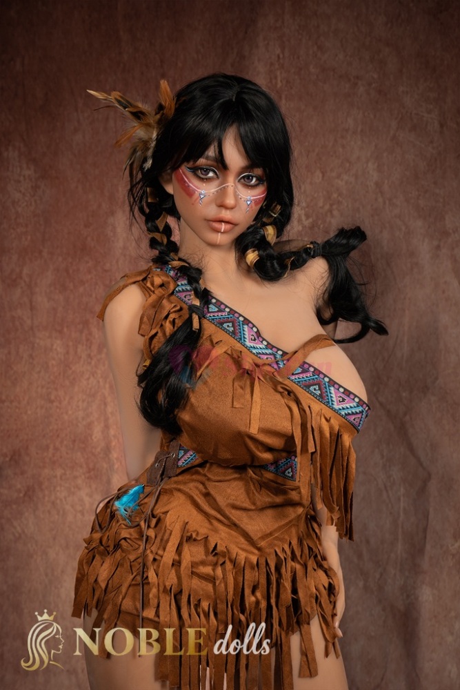 159cm / 5ft2 D-Cup Hybrid Sex Doll, Head SG3 Ada, Dark Tanned Skin SGUSFD00003 [US Stock]