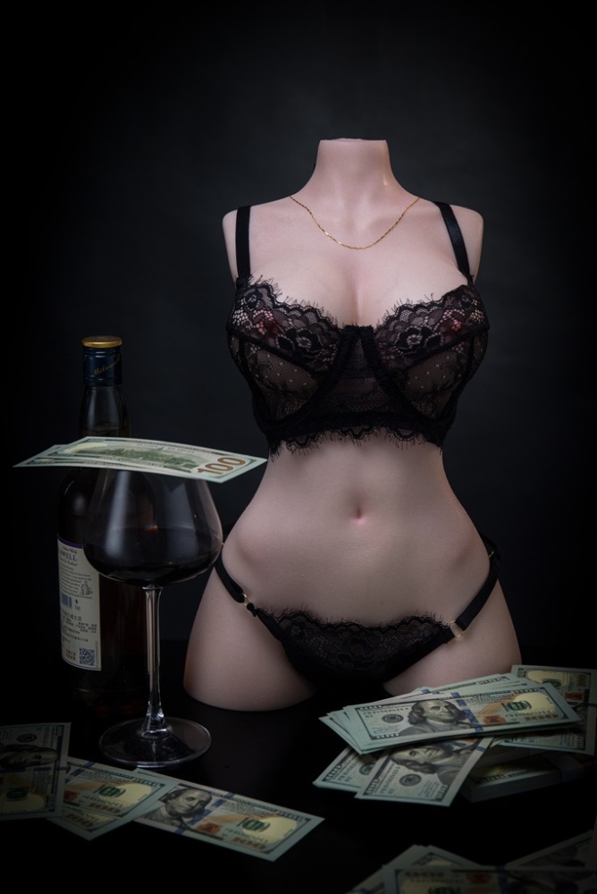 20.74LB Realistic Mini Silicone Sex Doll for Breast Fun LoveNestle Series Torso Madison LN-T-013 EVUSFD00074 [US Stock]