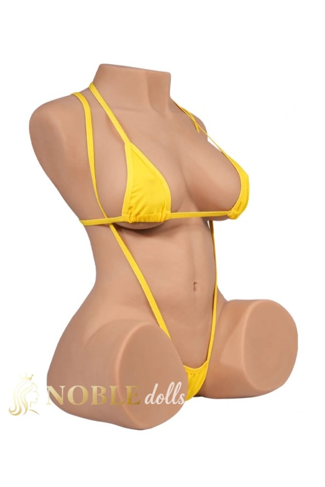 Tantaly 52cm /( 1.7ft ) 41.7lbs Sex Doll Torso Candice 2.0 Wheat, Fast Shipping [US Stock]