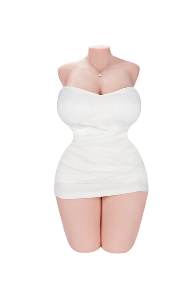 Tantaly 83cm/(2ft9) 68.34LB Plump BBW Sex Doll Torso Monroe, Fair Skin, Fast Shipping [US Stock]