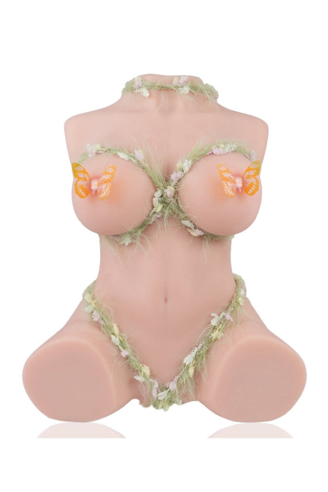 Tantaly 41cm/(1ft4) 14.3LB Half Body Sex doll Torso Scarlett, Fair Skin, Fast Shipping [US Stock]