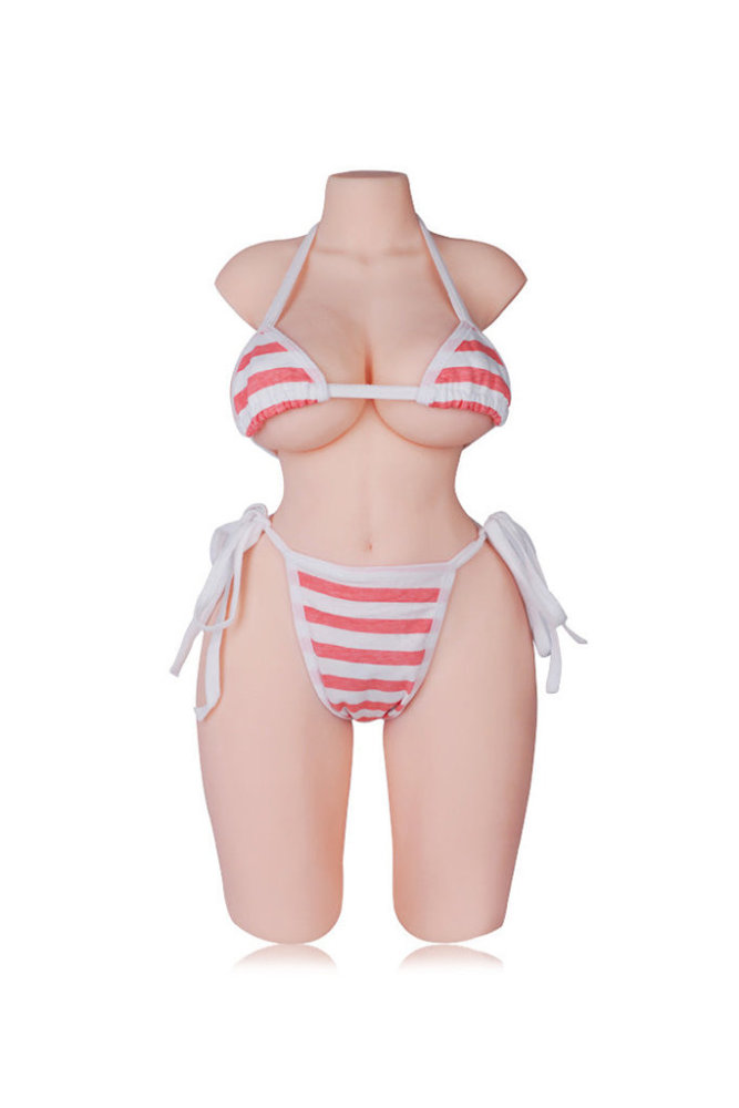 Tantaly 50.5cm/(1ft4) 13.9LB Small Sex Doll Torso for Beginner Masturbation Miki, Fair Skin, Fast Shipping [US Stock]