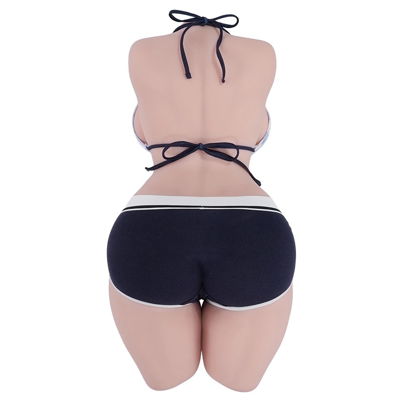 Tantaly 64cm/(2ft1) 43.9LB Muscular Football Girl Fit TPE Sex Doll Torso Hannah, Fair Skin, Fast Shipping [US Stock]
