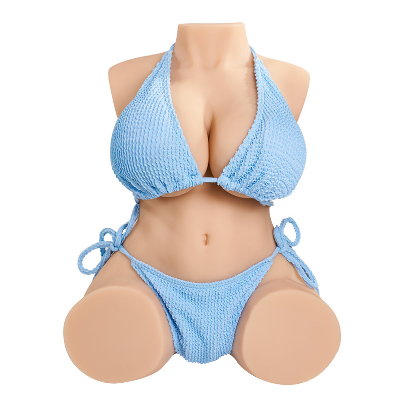 Tantaly 48.5cm /( 1.6ft )  29.8lbs Big Boobs Sex Doll Torso Britney Fair 2.0, Fast Shipping [US Stock]