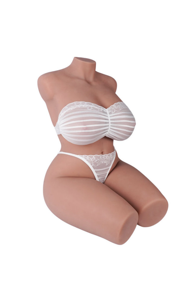 Tantaly 83cm/(2ft9) 68.34LB Plump BBW Sex Doll Torso Monroe, Wheat Skin, Fast Shipping [US Stock]