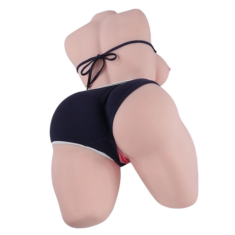 Tantaly 64cm/(2ft1) 43.9LB Muscular Football Girl Fit TPE Sex Doll Torso Hannah, Fair Skin, Fast Shipping [US Stock]