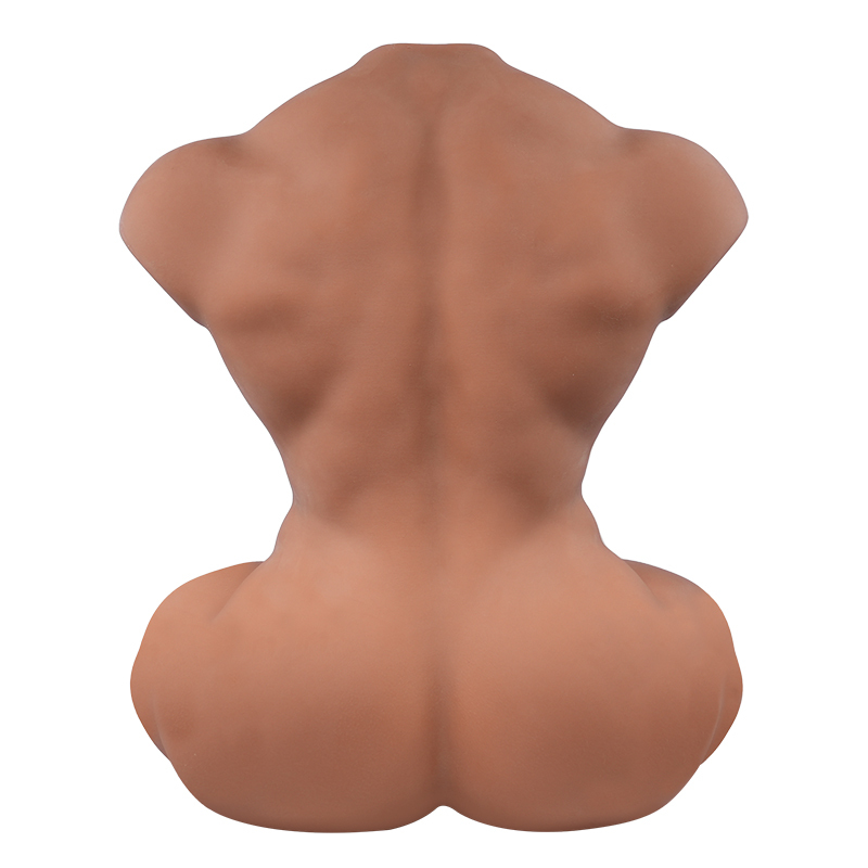 Tantaly 60cm/(1ft12) 33.7LB TPE Male Realistic Sex Doll Torso with Big Dick Mark, Wheat Skin , Fast Shipping [US Stock]