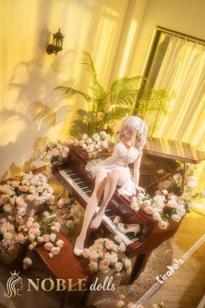 KiraDols Himari 155cm/5ft1 Anime Silicone Custom Sex Doll - D-Cup, Head KH003