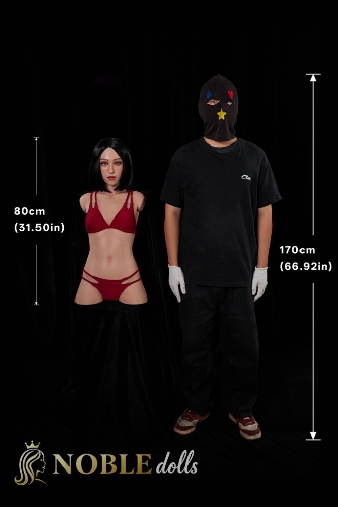 Climax Doll Miyoshi 80cm/2ft7 Silicone Custom Sex Doll Torso-[Ultra Lightweight 661#]-AA-Cup, Head Miyoshi