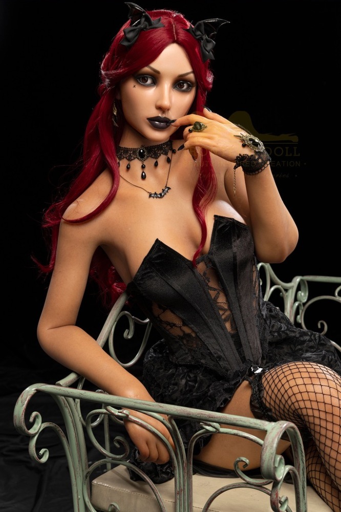Irontech Doll Gia 169cm/5ft6 Silicone Custom Sex Doll - Head S47, Dark Tanned