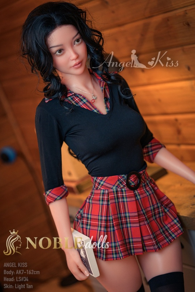 Angelkiss Doll Annie 162cm/5ft3 Silicone Custom Sex Doll, C-Cup, Head LS34